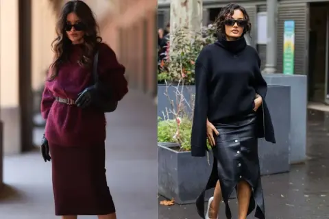 Stylizacje z bordowym swetrem, które odmienią Twój look na każdą okazję